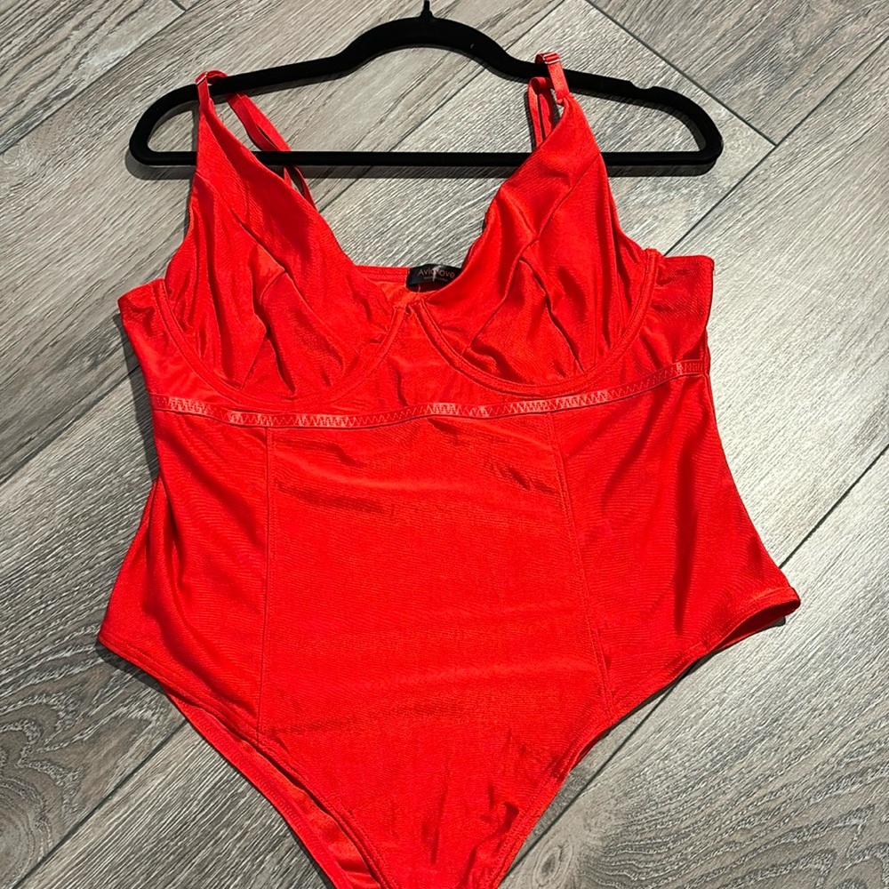 Red Bodysuit